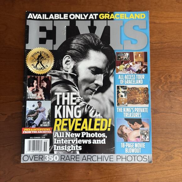 2013 Elvis Magazine The King Revealed Available Only at Graceland - Picture 2 of 10